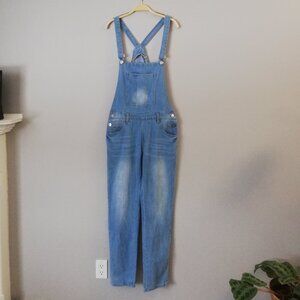 Women's Denim Overalls Size Med / Large